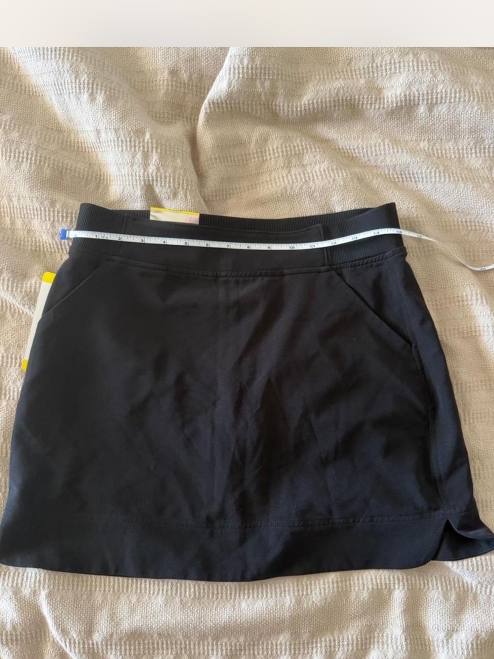 32 Degrees Black Athletic Skort with Front Pockets
